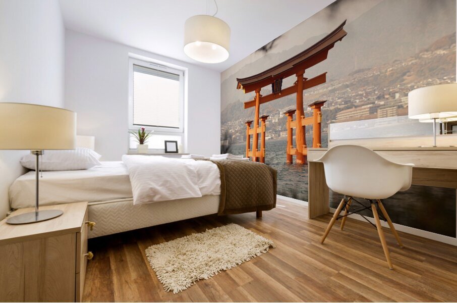 Great Torii at Miyajima Mural print