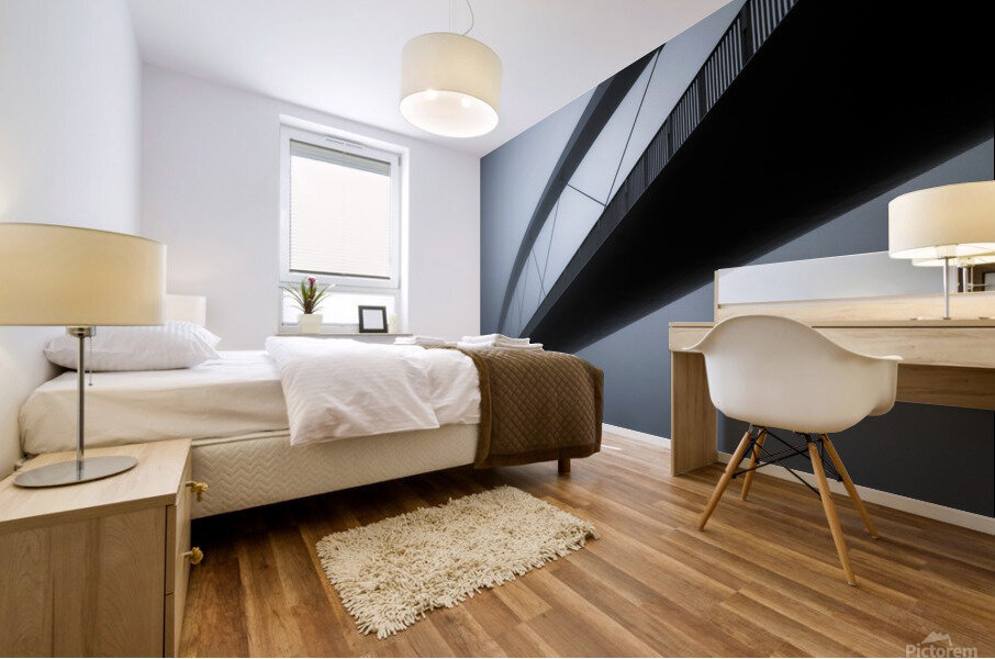 De Hoge Brug Mural print