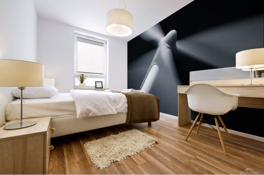 Wind Turbine Mural print