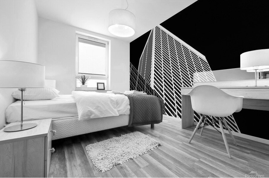 City Relief Impression murale