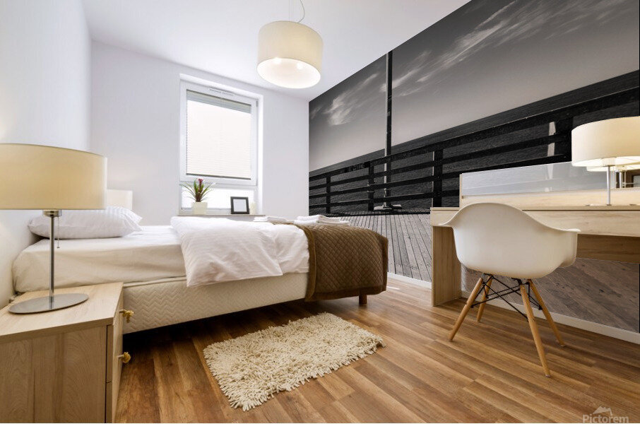 Coney Island Boardwalk Mural print