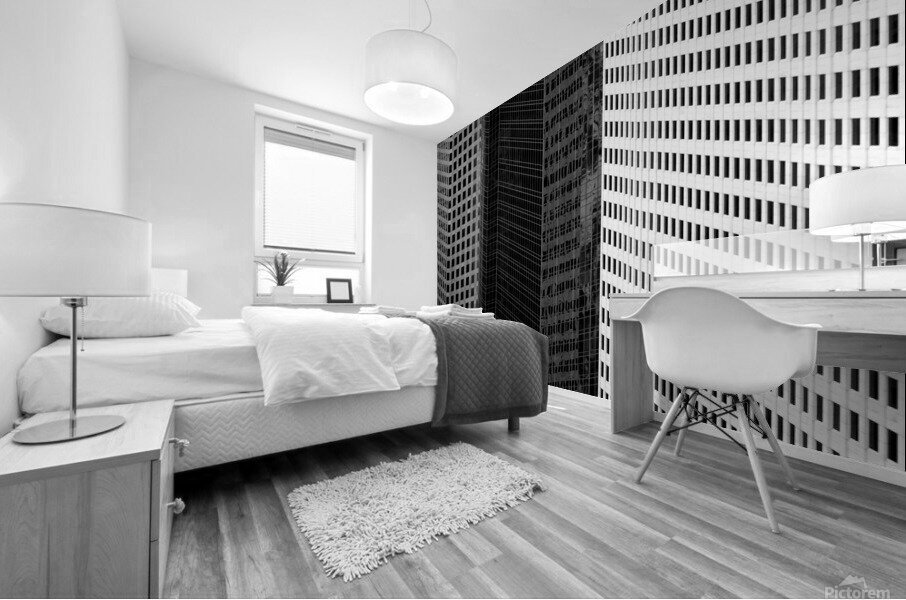 City Blocks Mural print