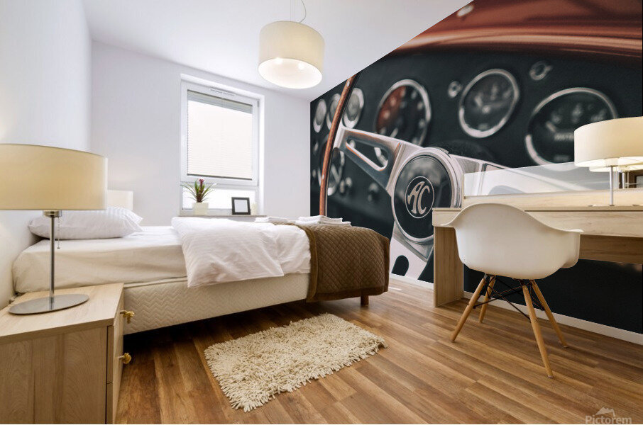 AC Cobra Steering Wheel Impression murale