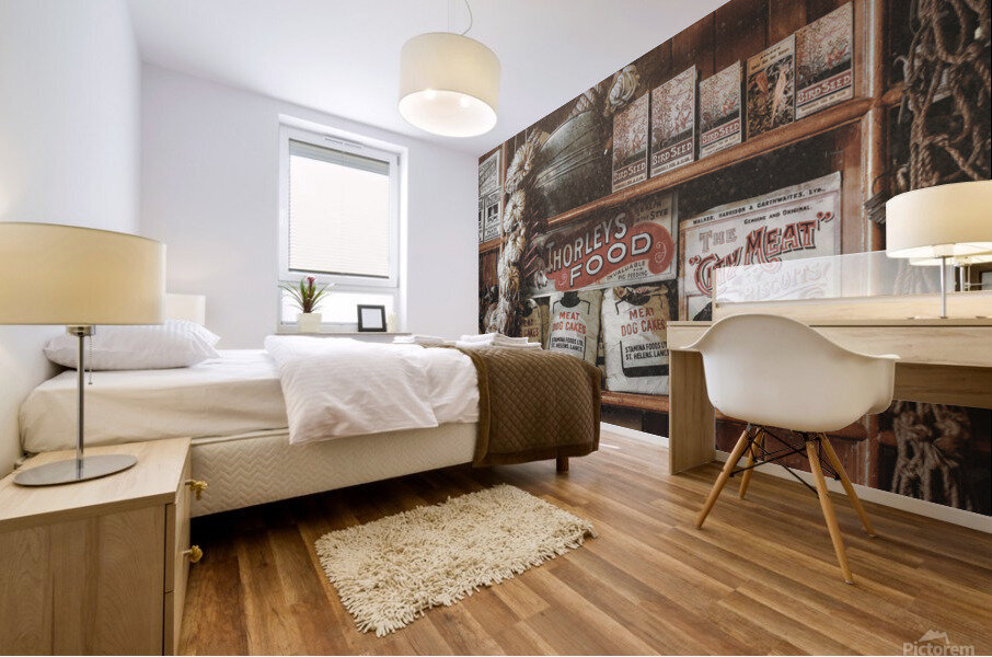 Vintage Store Mural print