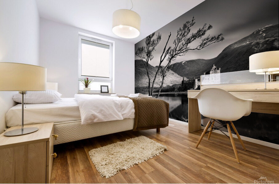 Kilchurn and Loch Awe Mural print