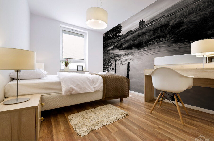 Lochranza Castle Mural print