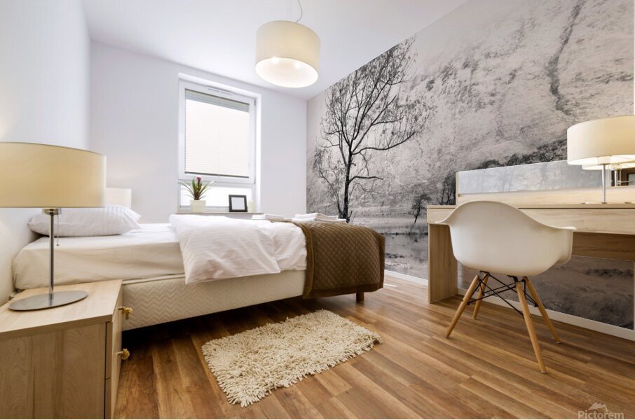 Loch Etive Tree Impression murale