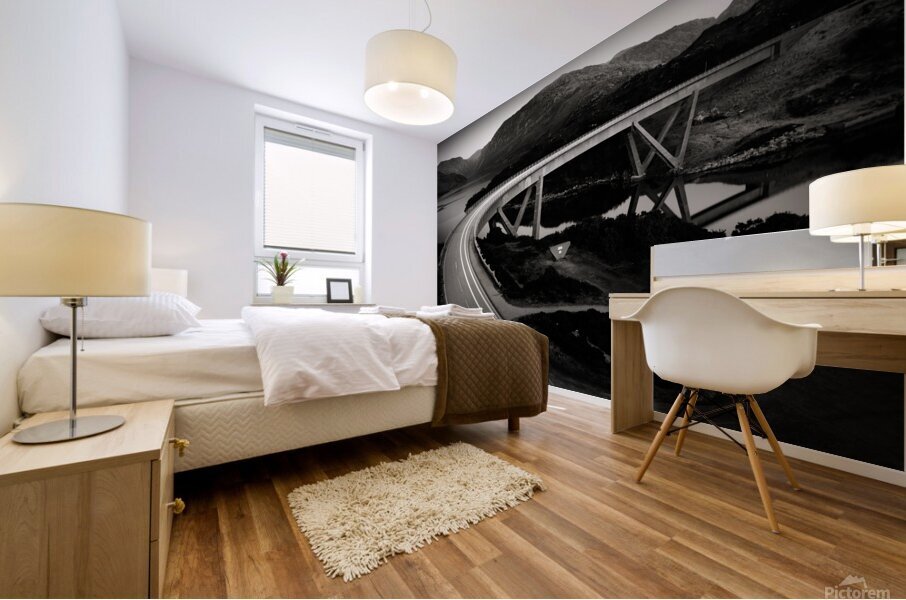 Kylesku Bridge Mural print