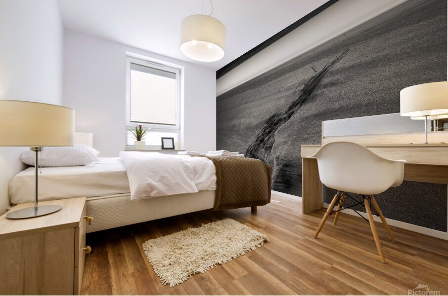 Seilebost Sand Tracks Mural print