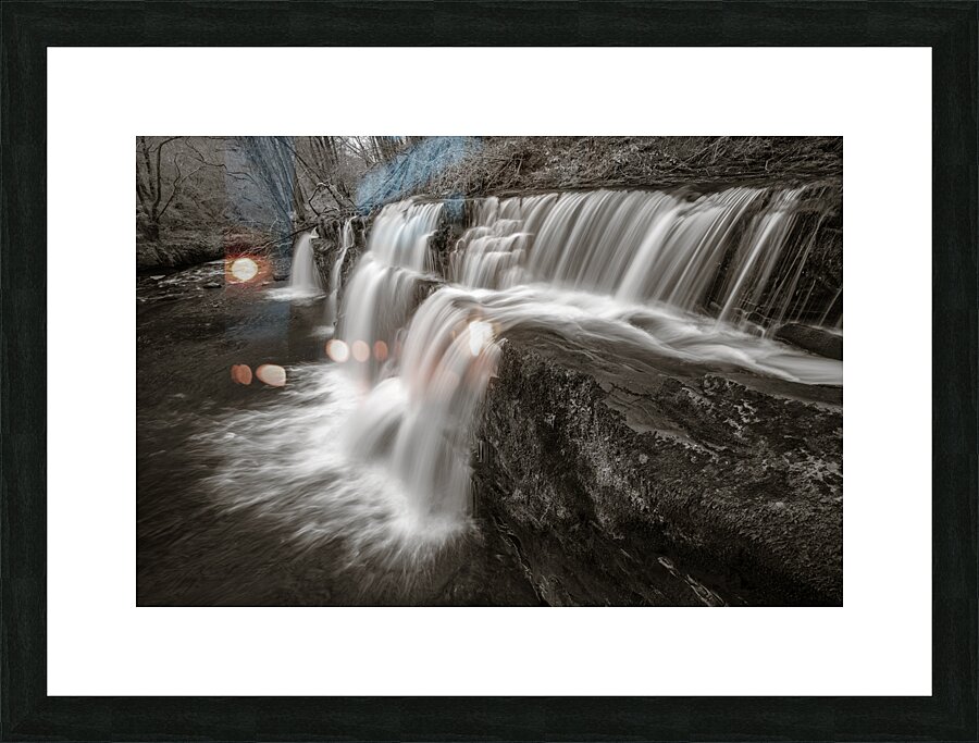 Sgwd Yr Pannwr Falls Picture Frame print