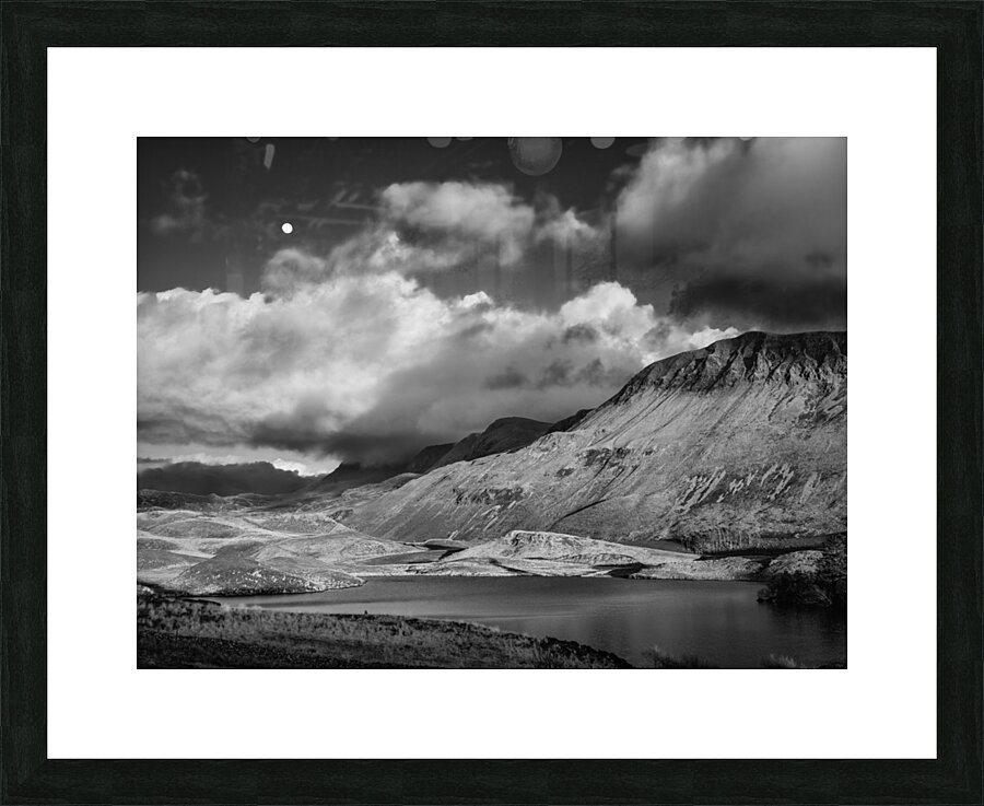 Moonrise over Llynnau Cregennen Picture Frame print