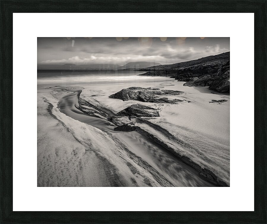 Luskentyre Stream Picture Frame print