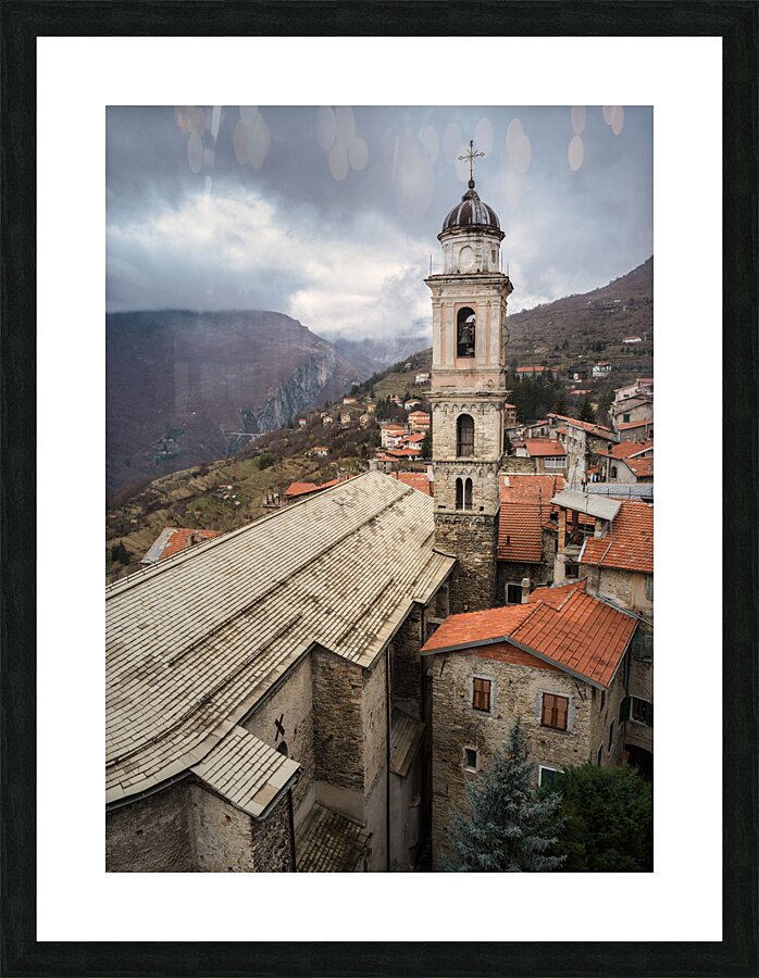 Triora Church Picture Frame print