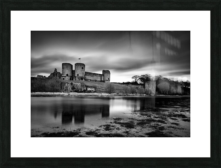Rhuddlan Castle Picture Frame print
