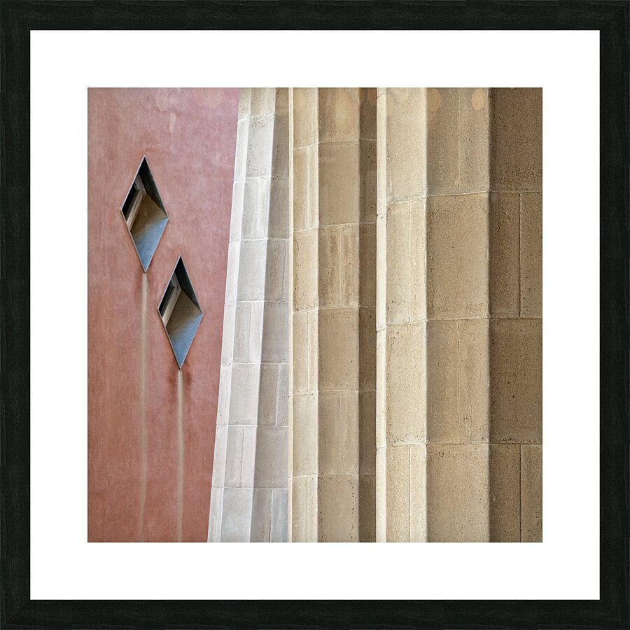 Park Guell Pillars Impression et Cadre photo