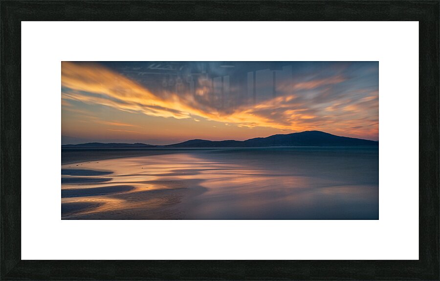 Seilebost Sunset II Impression et Cadre photo