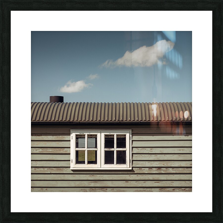 Cabin Cloud Picture Frame print
