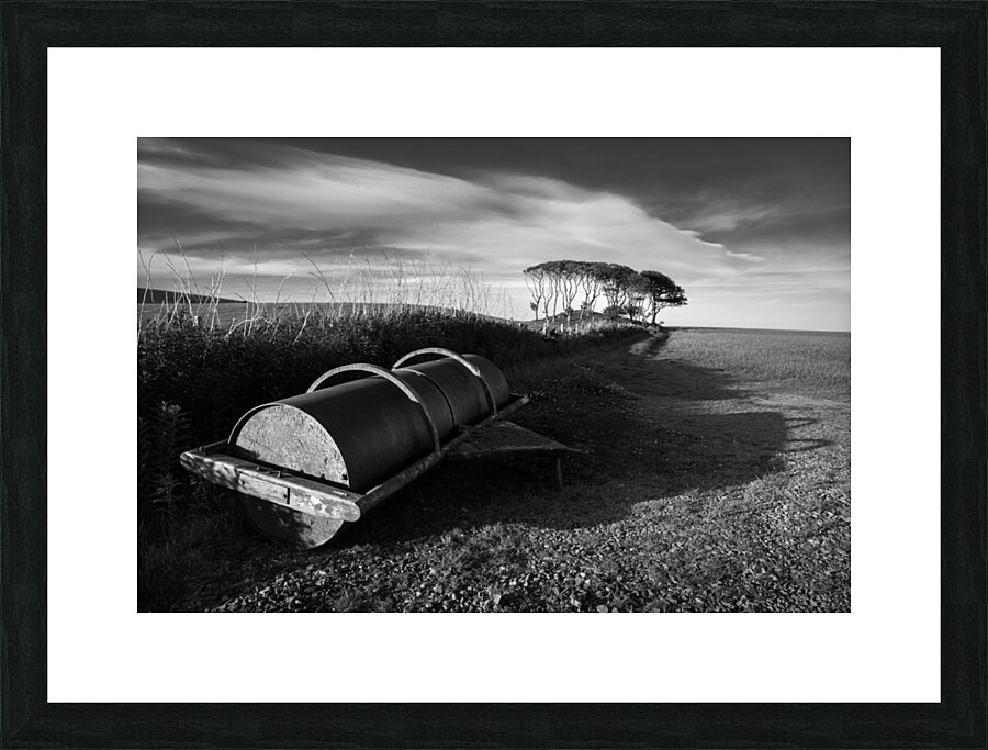 Crawton Field Roller Picture Frame print