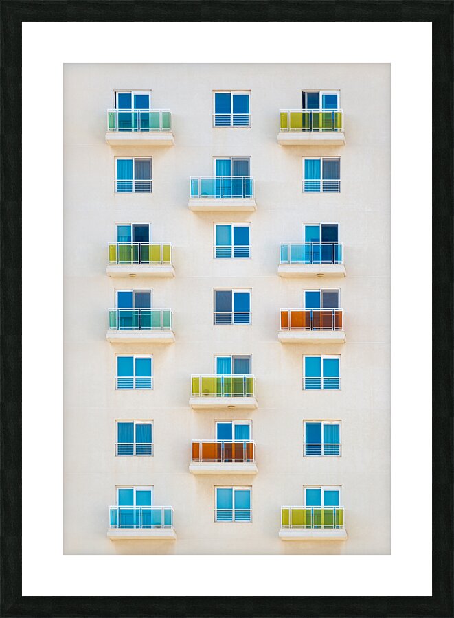 Urban Mosaic Picture Frame print