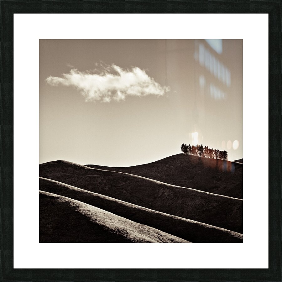 Solitary Cloud Impression et Cadre photo