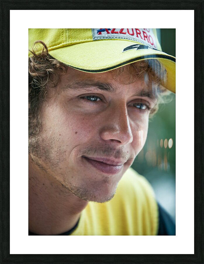 Valentino Rossi Picture Frame print