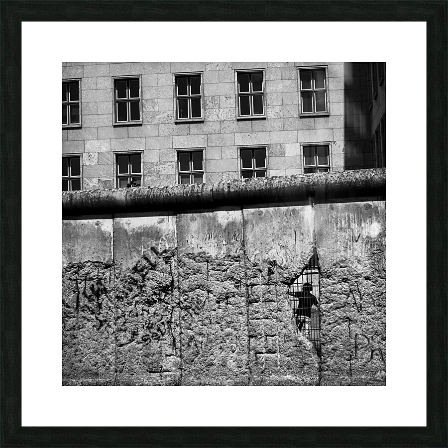 Beyond the Wall Picture Frame print