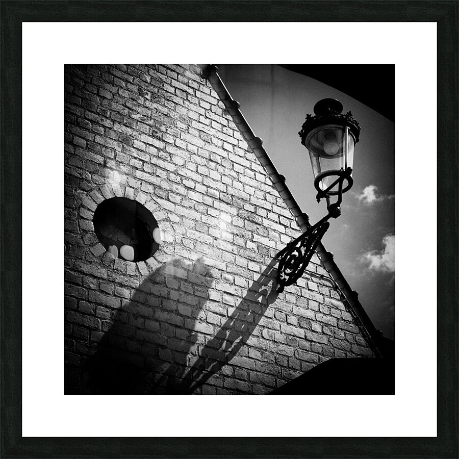 Lamp with Shadow Picture Frame print