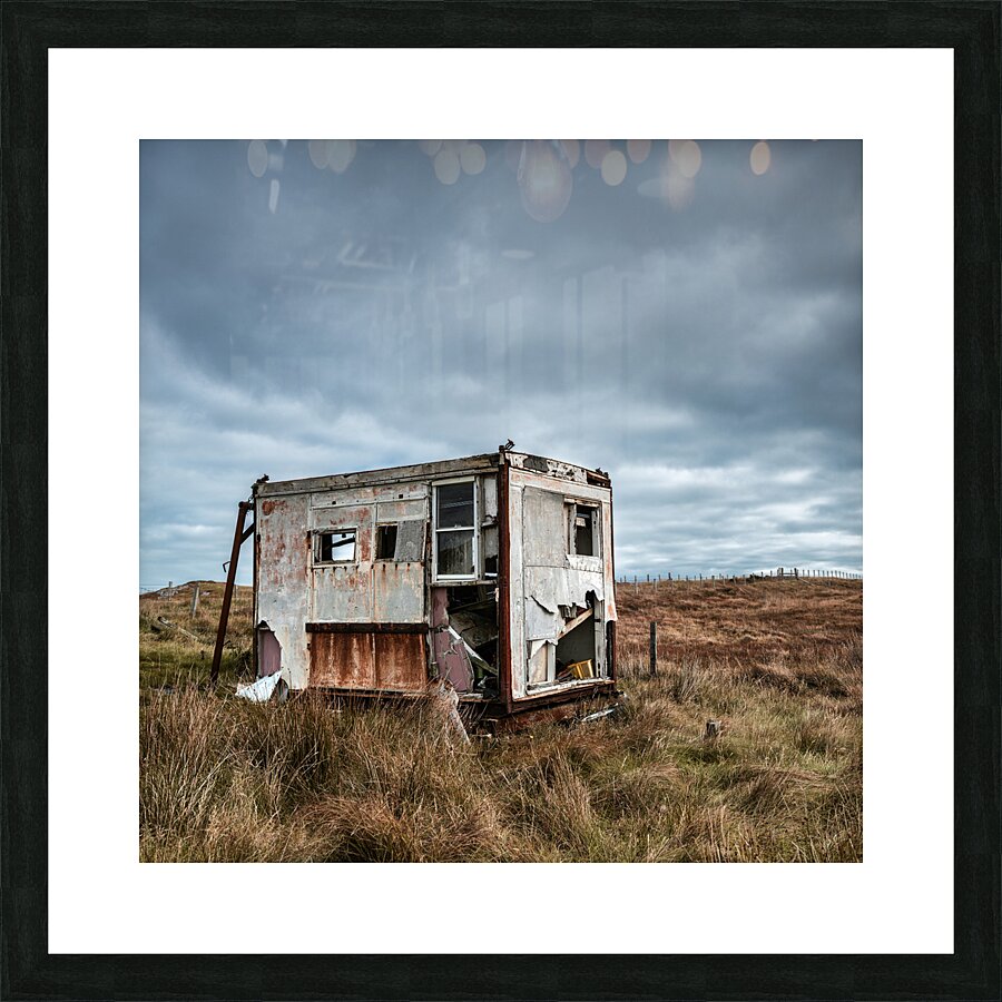 Abandoned on Uist Picture Frame print
