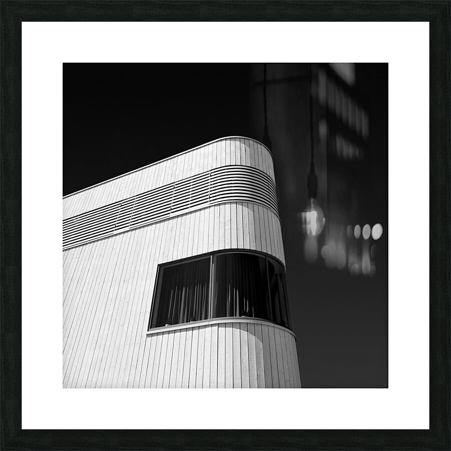 Curved Window Picture Frame print