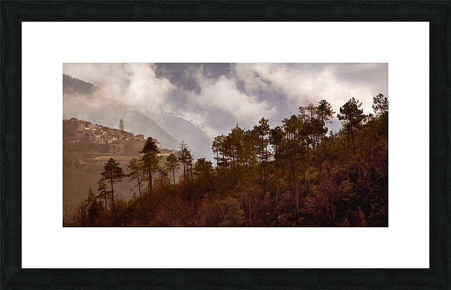 Triora Panorama Picture Frame print