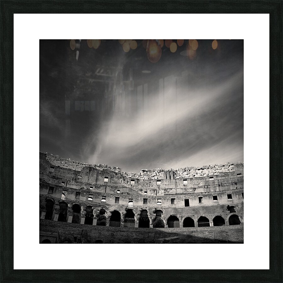 Inside the Roman Colosseum Impression et Cadre photo