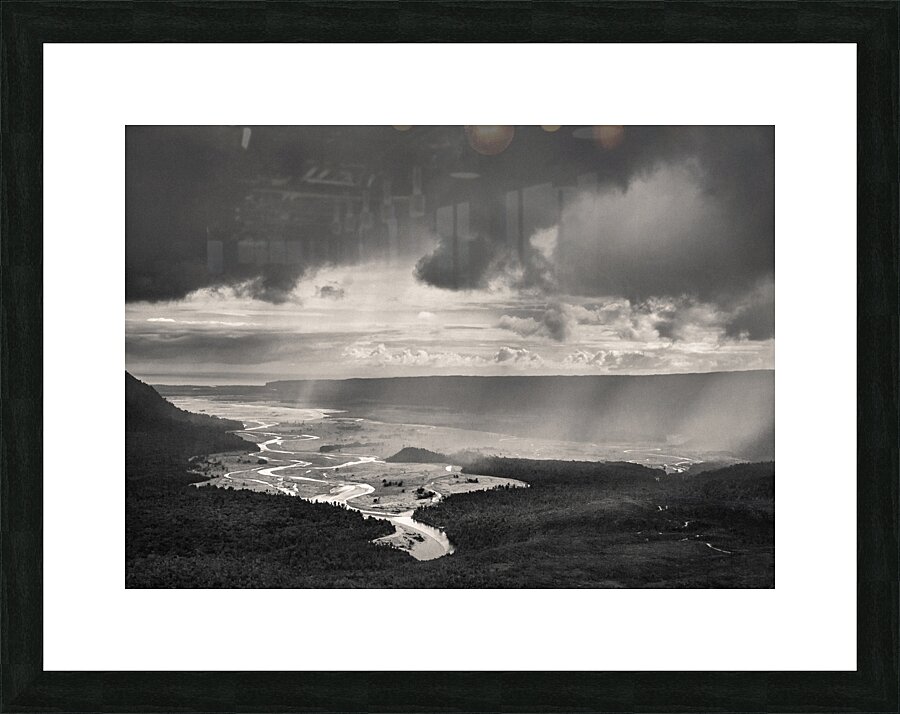 Rain in the Valley Picture Frame print