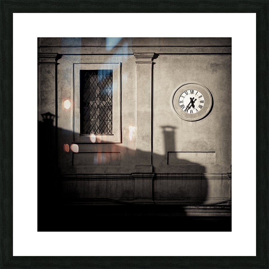 Siena Clock Picture Frame print