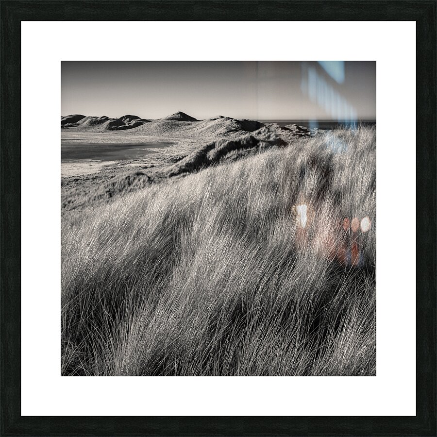 Rattray Head Dunes Picture Frame print