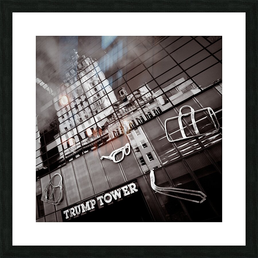 Trump Tower Picture Frame print