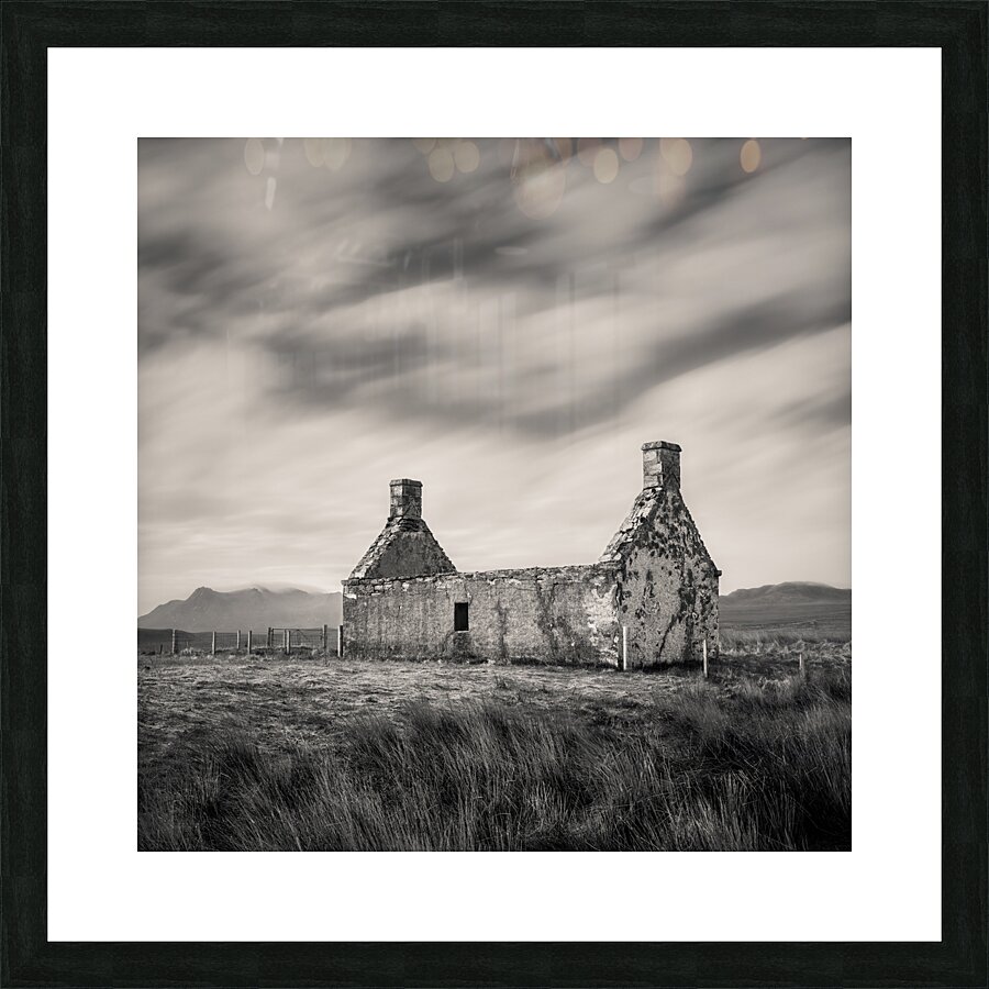 Moine House Picture Frame print