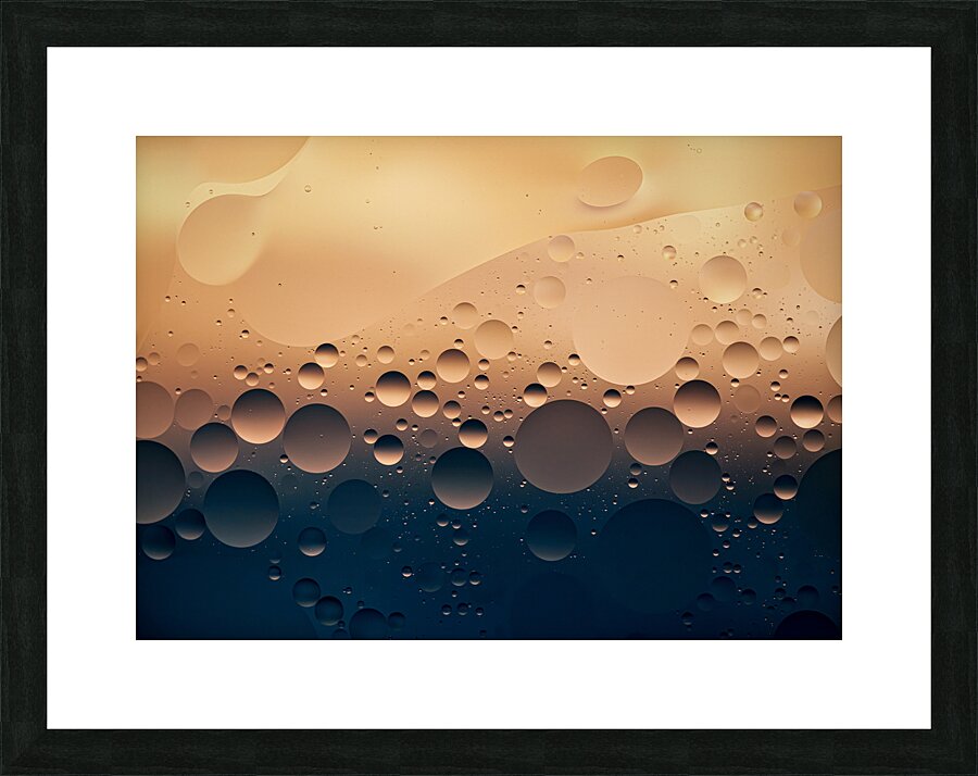 Bubbles II Impression et Cadre photo