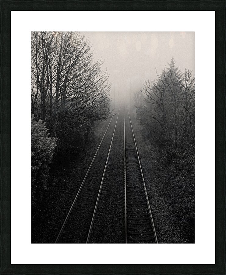 Tracks to Nowhere Picture Frame print