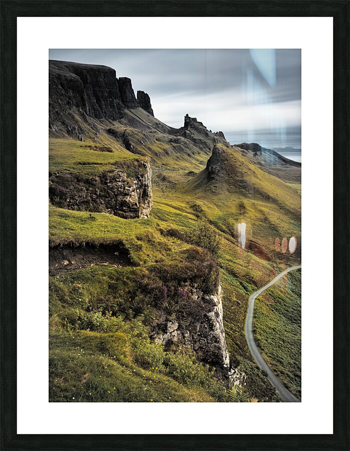 Quiraing View Impression et Cadre photo