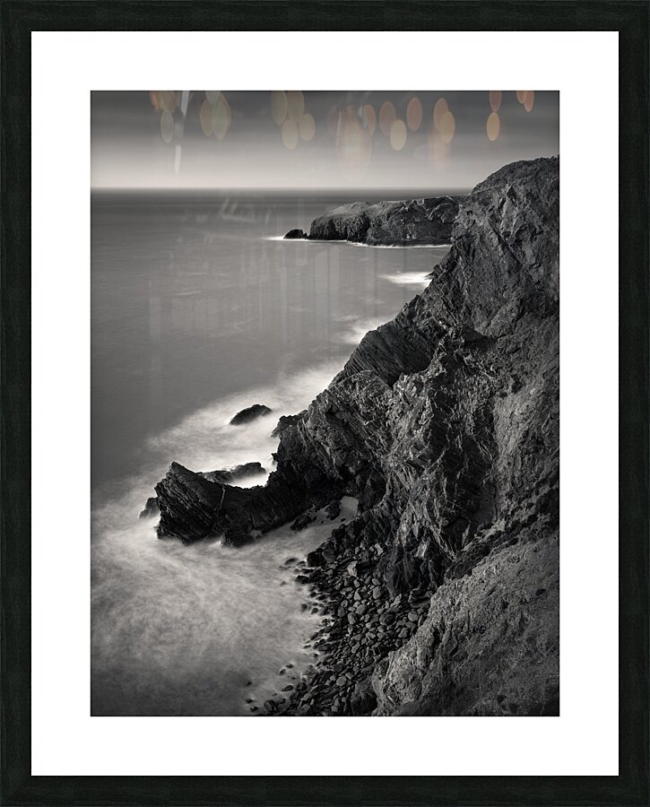 Llangrannog Coastline Impression et Cadre photo