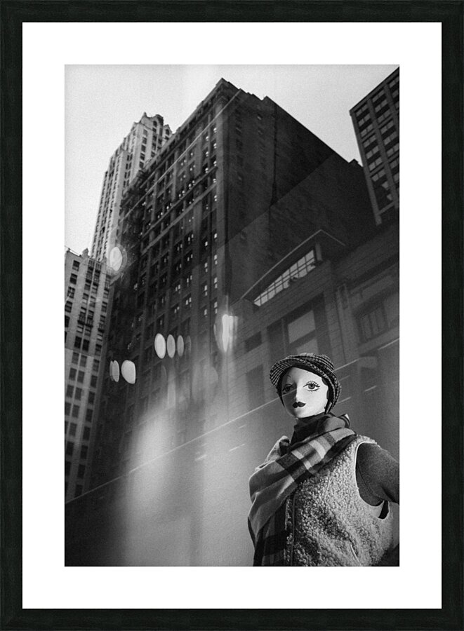 Chicago Mannequin Picture Frame print