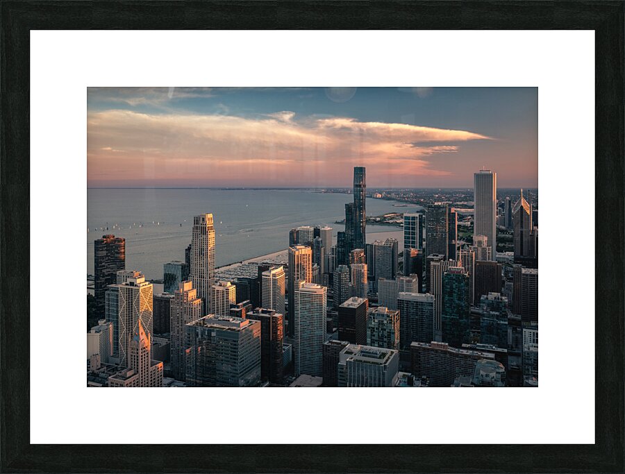 Chicago Lakefront Picture Frame print