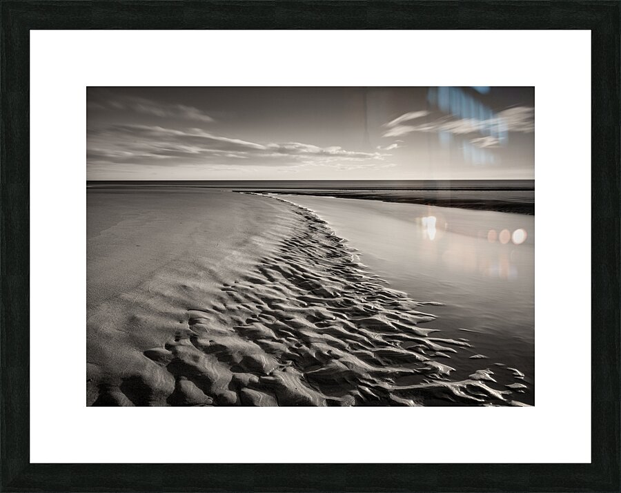 Lunan Bay Beach Picture Frame print