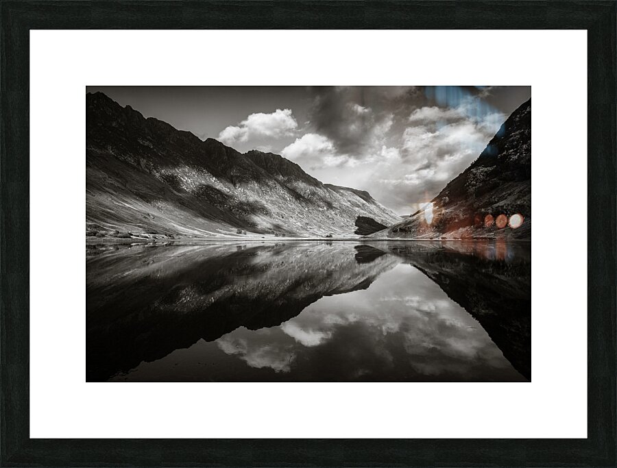 Loch Achtriochtan Picture Frame print
