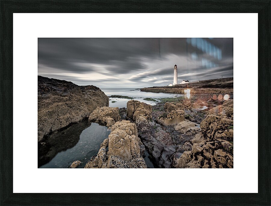 Scurdie Ness Picture Frame print