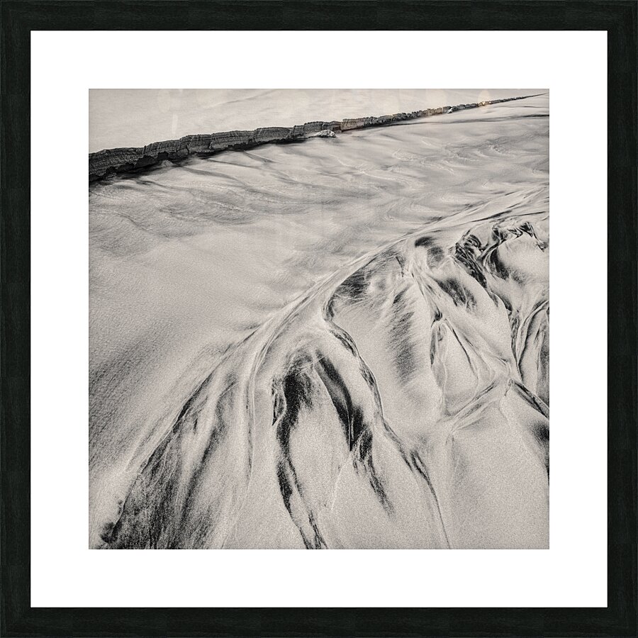 Dailbeag Sand Patterns Study 3 Picture Frame print
