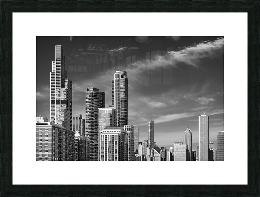 Chicago Loop Picture Frame print