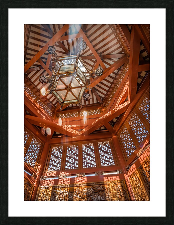 Chinese Pagoda Impression et Cadre photo
