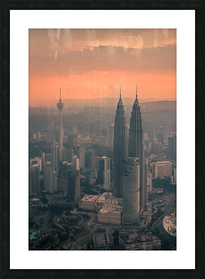 Kuala Lumpur Picture Frame print