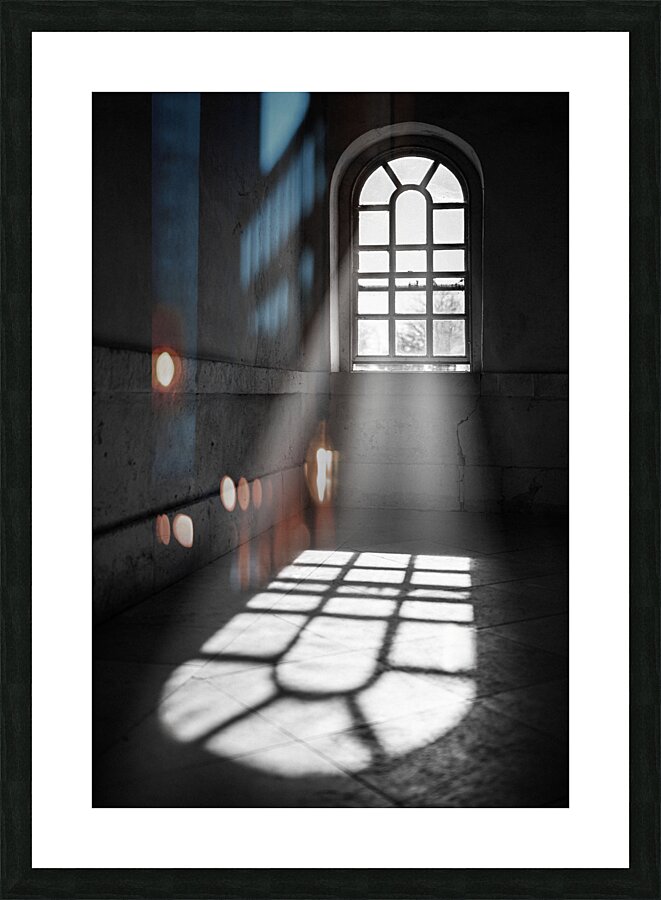 Temple of Venus Window Picture Frame print